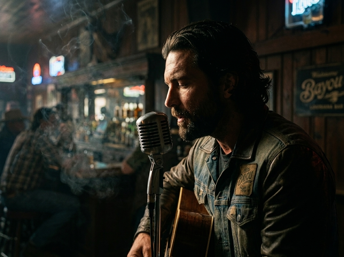 Elijah Dixon in warm barroom light